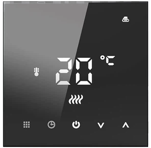 M3 Smart WiFi termostat 16A za električno podno grijanje (crni) - galerija 1